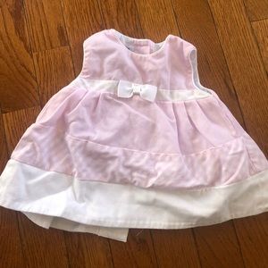Anavini Hand smocked top & bloomer cover, 3M